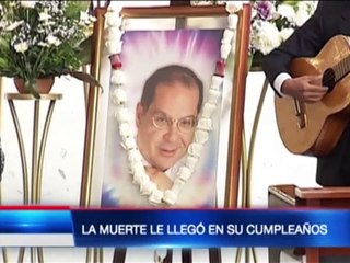 La muerte lo sorprendió a Gino Molinari en su cumpleaños
