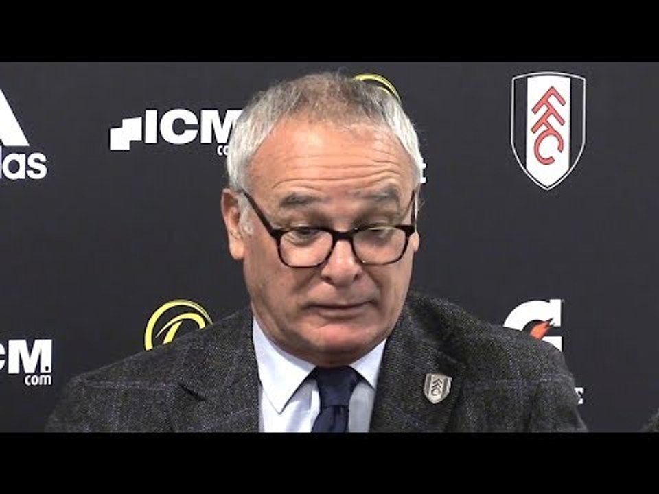 Claudio Ranieri Full Pre-Match Press Conference - Fulham v Southampton - Premier League