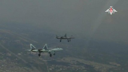 روسيا تضيف طائرة سو -57 إلى قواتها في سوريا.. فيديو