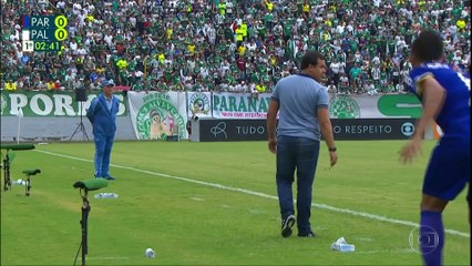 Paraná x Palmeiras (Campeonato Brasileiro 2018 35ª rodada) 1° tempo