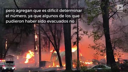 Más de 600 personas desaparecidas debido al 'Incendio Camp' de California