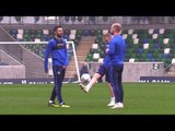 Northern Ireland Team Training Ahead Of Austria Match