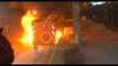 Ora News - Protesta tek Unaza e Re, banorët djegin koshat e plehrave