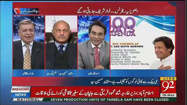 Mushahid Hussain Syed's Views About U Turn