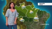 Previsão Norte – Ar úmido e pancadas de chuva