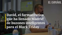 David el farmacéutico que ha llenado Madrid de buzones inteligentes para el Black Friday