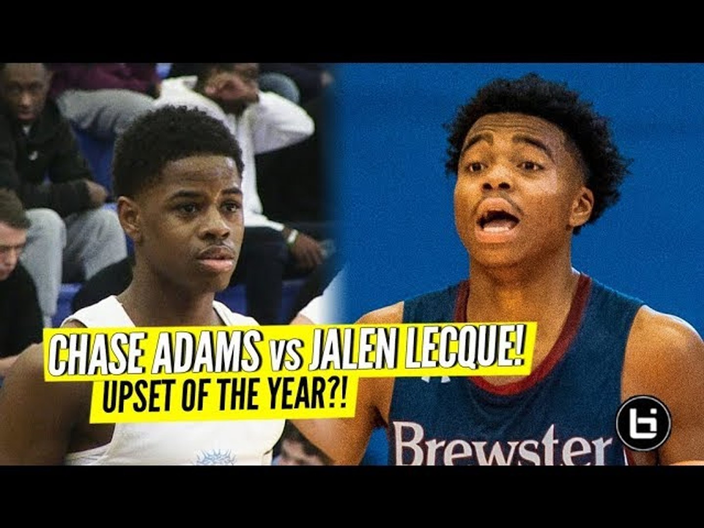 ⁣Jalen Lecque vs Chase Adams! UPSET OF THE YEAR?! Brewster vs Link Year Prep Full Highlights!