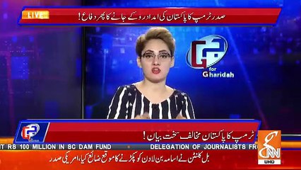 Gharida Farooqui Response On Trump's Statement On Pakistan And Imran Khan's Reply..