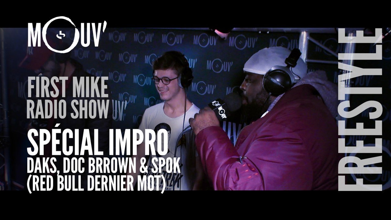 Spécial impro avec DAKS, DOC BROWN & SPOK (Red Bull Dernier Mot)