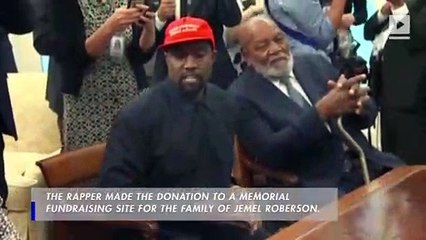 Kanye Donates $150,000 to Family of Security Guard Killed By Chicago Police