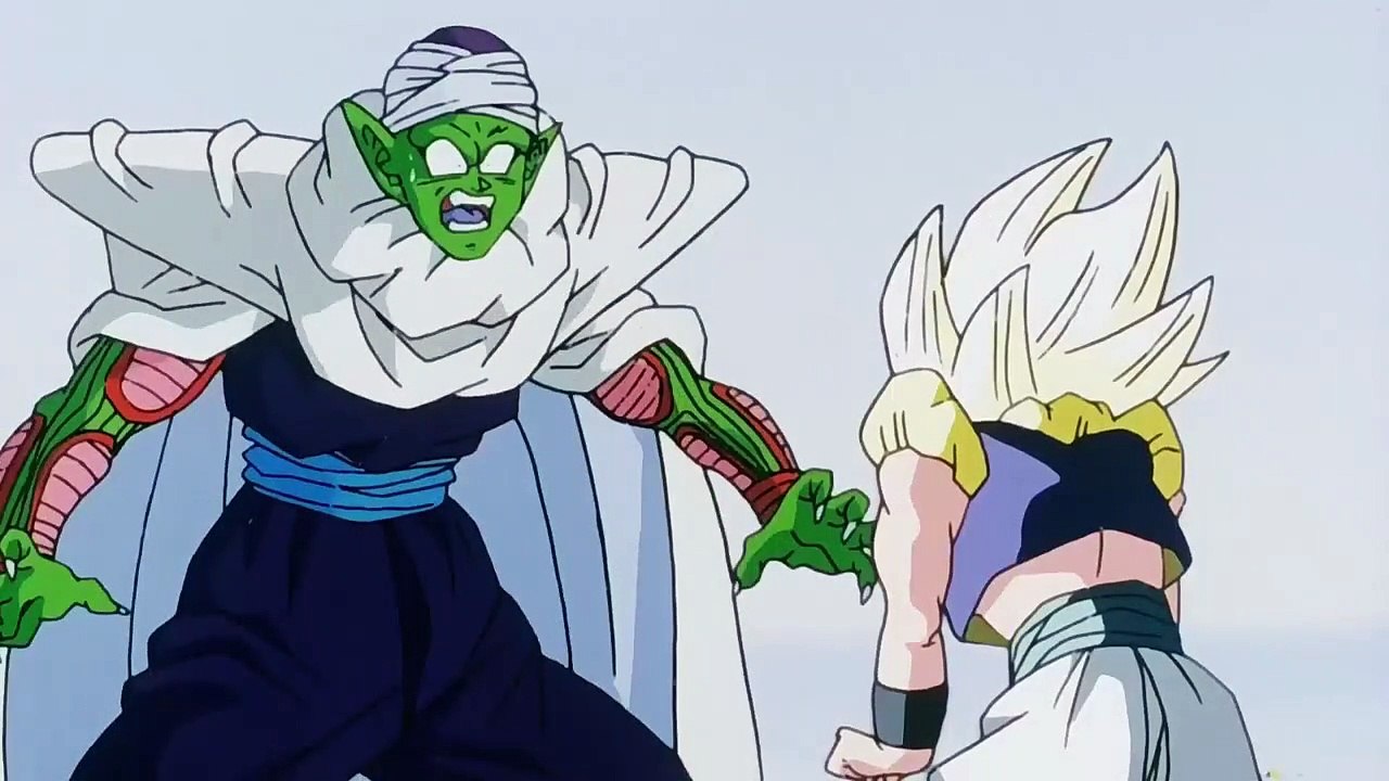 ¡TONTO, TONTO, TONTO!  -  PELEA DE PICORO Y GOTENKS (HD)