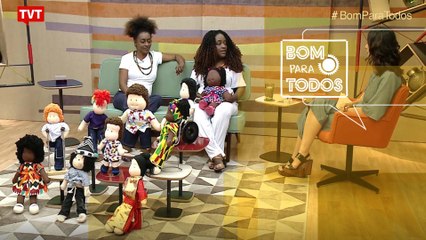 Inclusão e representatividade: conheça as bonecas do "Preta pretinha"