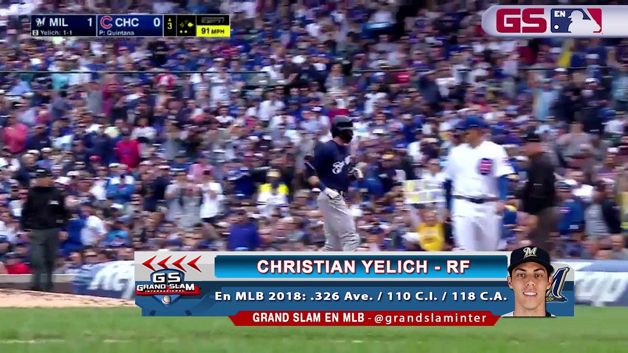 Grand Slam #84  en MLB y LVBP 2018 Parte 01
