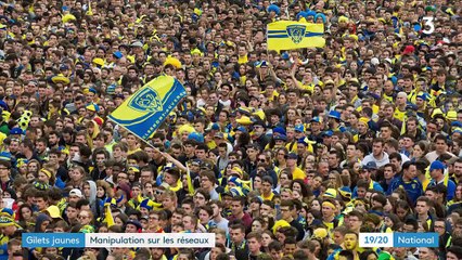 "Gilets jaunes" : manipulation sur les réseaux sociaux