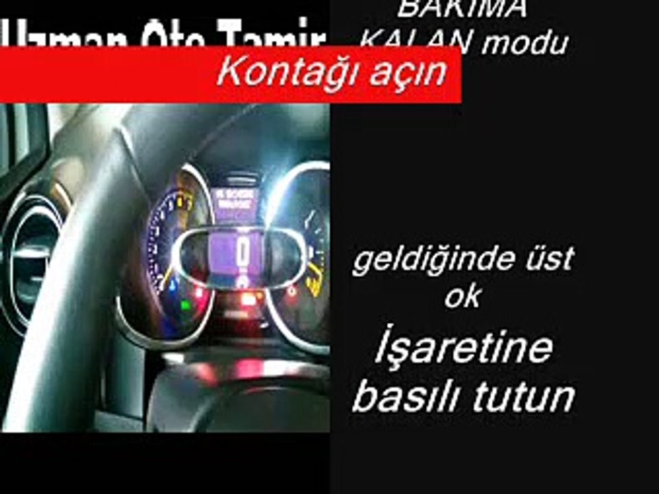 clio 4 servis reset