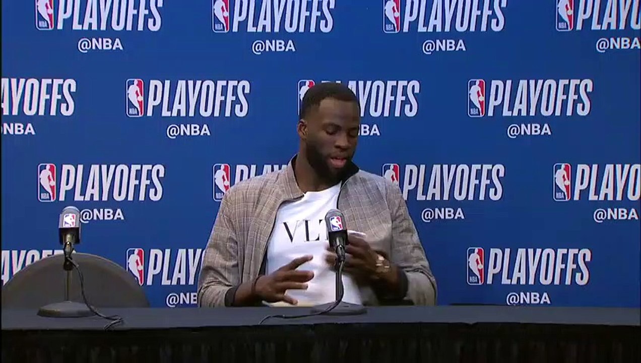 Draymond Green Postgame conference   Warriors vs Spurs Game 3   April 19, 2018   NBA Playoffs