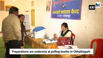 Video herunterladen: Chhattisgarh polls: Preparations underway for 2nd phase of elections