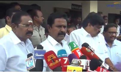 போராட்டம் செய்யாமல் இருந்தால்  நல்லது நடக்கும் !அமைச்சர் பேச்சு- வீடியோ