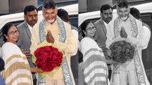 CM Naidu meets CM Banerjee in WB’s Howrah | OneIndia News