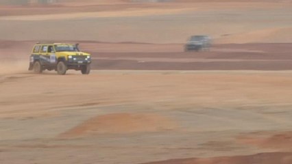 Egypte : un rallye dans le désert pour attirer l'attention