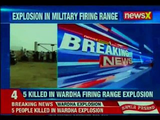 Six reported dead after explosion rocks Pulgaon Army Department in Wardha