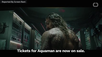 Tickets For Aquaman Go On Sale