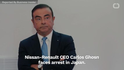 Ghosn Faces Arrest In Japan