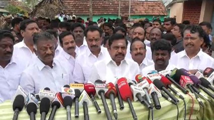 புதுக்கோட்டை நினைத்ததை விட பெரிய இழப்பை சந்தித்துள்ளது : முதல்வர் பழனிச்சாமி!- வீடியோ