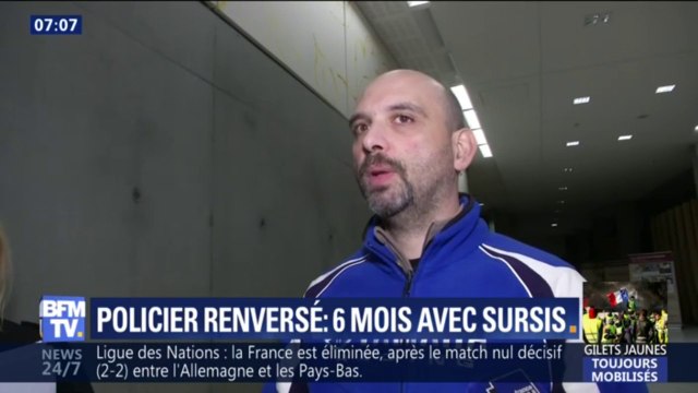 J'ai pris peur, ce n'était pas mon intention. Le conducteur qui a renversé un policier à Grasse condamné à 6 mois de prison avec sursis