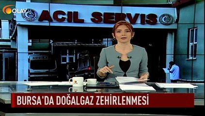 Bursa'da doğalgaz zehirlenmesi