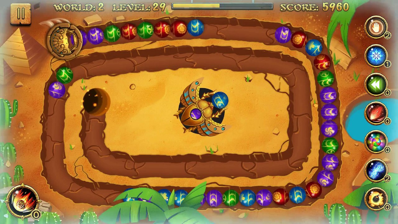 JUNGLE MARBLE BLAST.partie 29