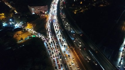 E-5 Karayolunda Trafiği Alt Üst Ettiler