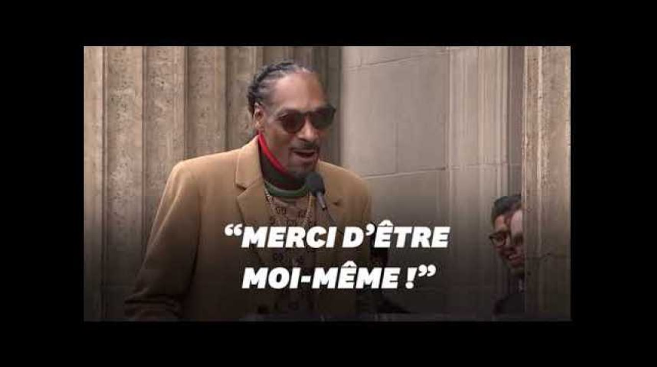 Snoop Dogg rend hommage à lui-même sur Hollywood Boulevard