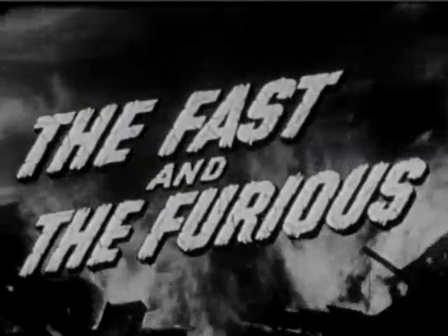 The Fast and the Furious (1954) Film noir