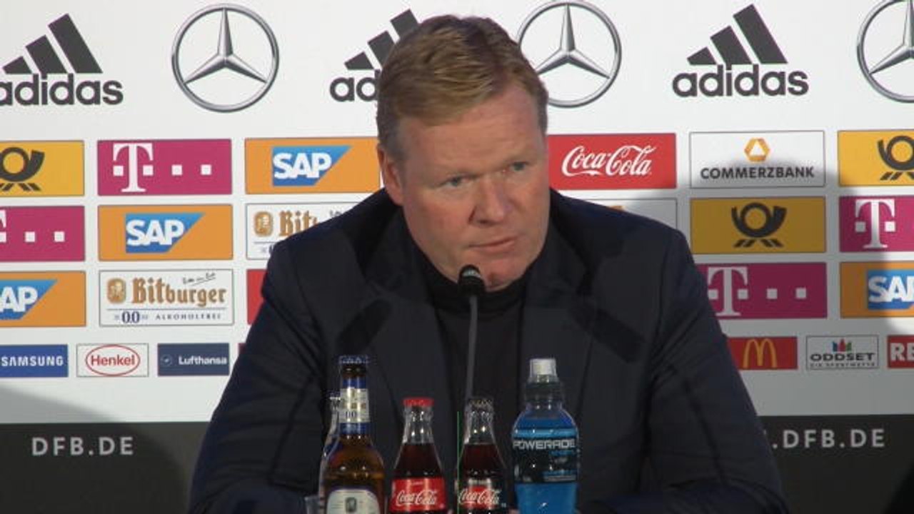 Ligue des Nations - Koeman : "D'habitude, ce sont les Allemands qui marquent à la dernière minute"