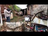 Ora News - Lezhë, dy gurë bien nga mali në Torovicë, rrezikohet familja