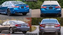 2018 Toyota Camry Vs 2018 Honda Accord - E