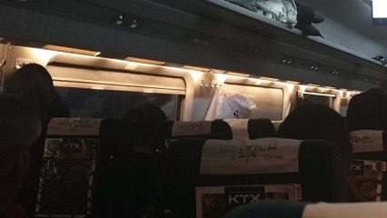 오송역 부근 단전 사고...KTX 상행선 운행 정지 / YTN