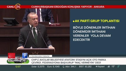 Cumhurbaşkanı Erdoğan: Lafla çevrecilik olmuyor