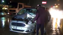 İnegöl'de Zincirleme Trafik Kazası, 5 Araç Birbirine Girdi