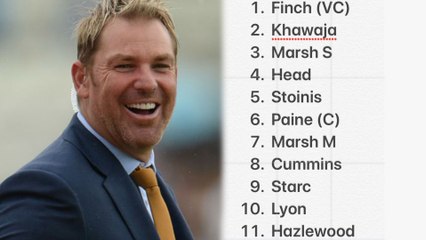 India vs Australia 2018-2019 : Shane Warne Picks His 12 Men Sqaud For 1st Test in Adelaide| Oneindia