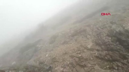 Düşen Uçağın Enkazından Görüntüler