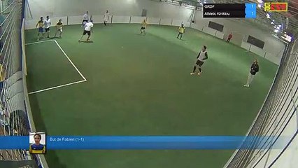 But de Fabien (1-1) - GRDF Vs Athletic Kiniktou - 19/11/18 20:00 - LIGUE 3 - Poitiers Game Parc