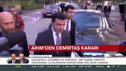 AİHM'den Selahattin Demirtaş kararı