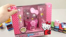 헬로키티 컵케익 플레이 세트 만들기 폴리 타요 뽀로로 액체괴물 뽑기 Hello Kitty Squinkies Dispenser Playset  Toys đồ chơi игрушка