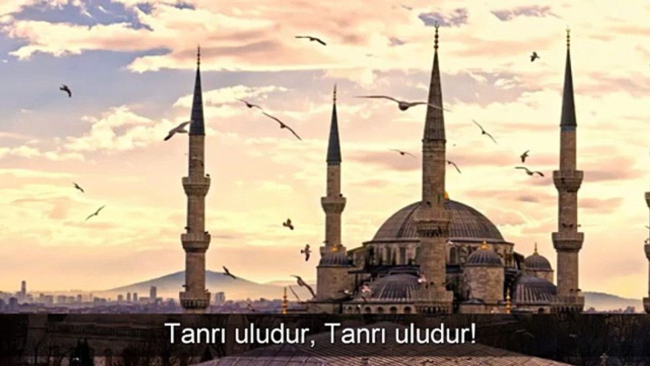 İşte Türkçe ezan