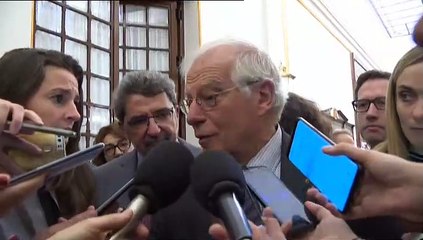 Borrell insiste en que le han escupido pero no dice quién