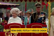 Reino Unido: la reina Isabel II y el duque de Edimburgo cumplen 71 años de casados