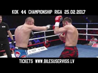 KOK'44 WORLD GP 2017  IN  RIGA  / 25.02.2017 Vitalij Buhrekov