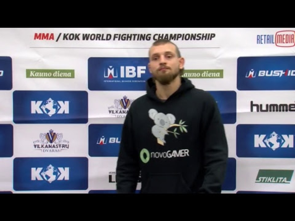 MMA BUSHIDO & KOK WORLD SERIES 2017 | SPAUDOS KONFERENCIJA